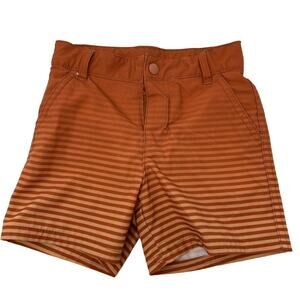 Cat & Jack Toddler Boy 3T Orange Striped Hybrid Shorts